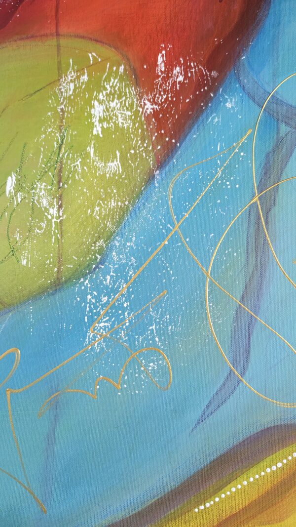 TatiArt – Kunstwerk – Acrylbild - Farbenfroh - Abstrakt